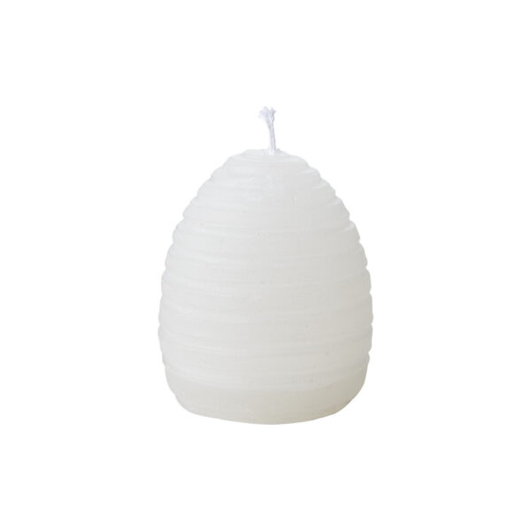 DECO Ägg med virvlar, Elfenben