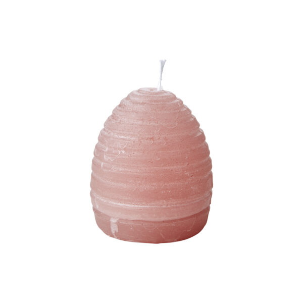 DECO Ägg med virvlar, Dimrosa